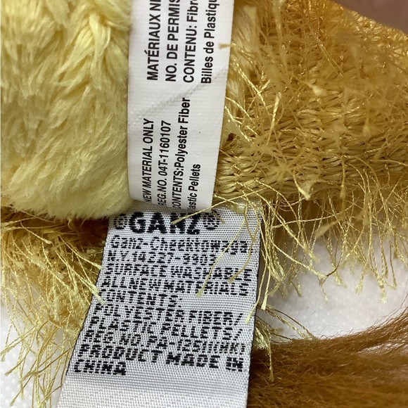 GANZ Webkinz HM006 Lion Plush Stuffed Animal Toy No Code - Picture 6 of 8